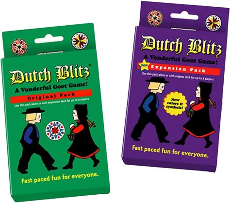 Dutch Blitz Original And Purple Expansion Combo Fast