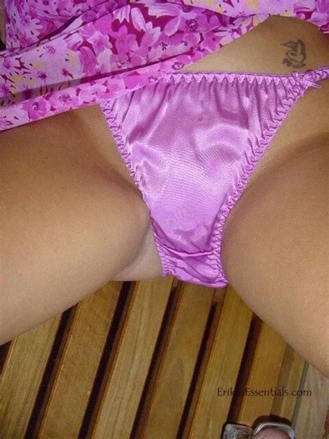 Erika In Shiny Purple Nudes Satinpanties Nude Pics Org