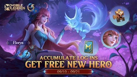 MLBB 5th anniversary event: How to get new hero Floryn and 2 skins for free | ONE Esports