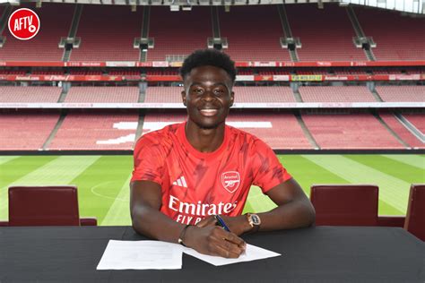 Bukayo Saka Signs New Long Term Deal At Arsenal AFTV