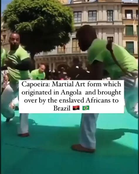 African Style On Instagram Capoeira This Martial Art Form Originated