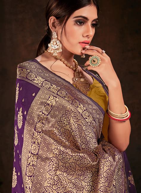 Banarasi Silk Weaving Traditional Saree Buy Online