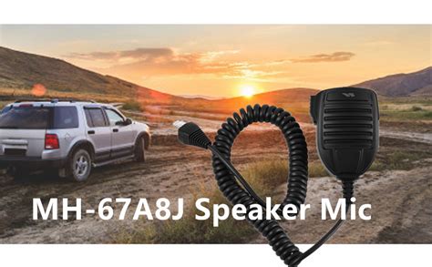 Amazon MH 67A8J Handheld Mobile Microphone Speaker Mic For Yaesu