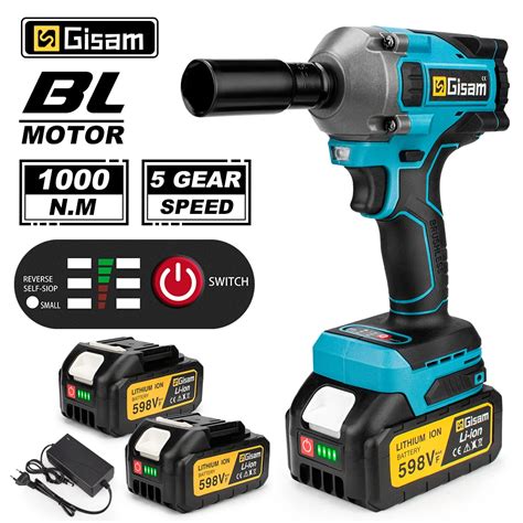 N M Brushless Electric Impact Wrench Cordless Electric Wrench