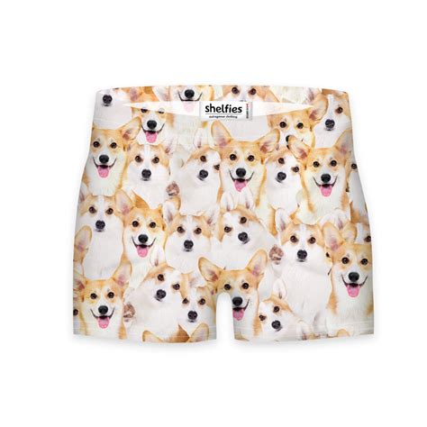 Corgi Invasion Workout Shorts Shelfies