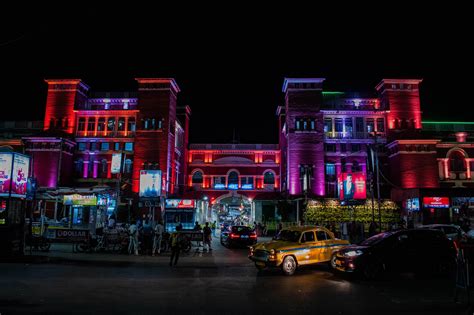 Howrah Station At Night