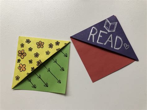 Design Origami Bookmarks