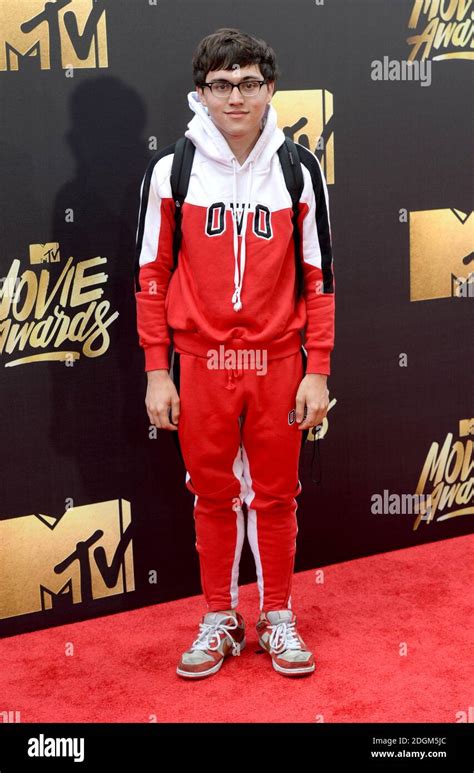 Brandon Wardell Arriving At The 2016 Mtv Movie Awards Warner Bros