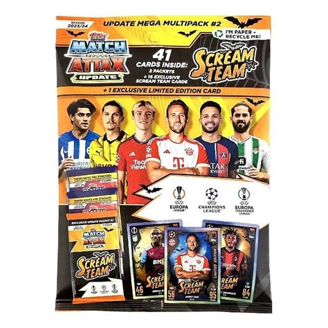 Boxy balíčky a sety fotbal Topps Match Attax Champions League 2023