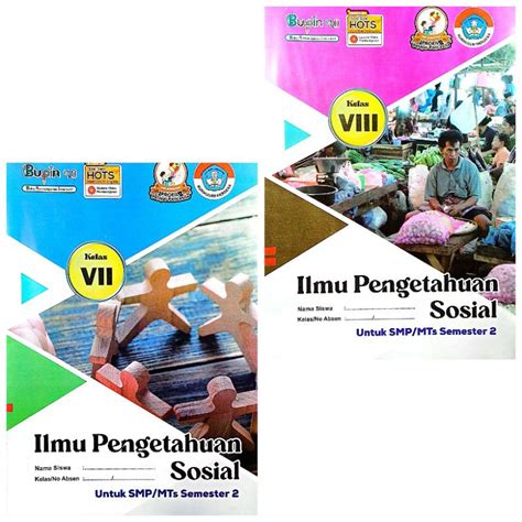 Jual Lks Smp Mts Ips Ilmu Pengetahuan Sosial Kelas 7 8 Semester 2 Genap Kurikulum Merdeka