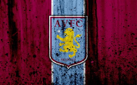 Hd Wallpaper Soccer Aston Villa F C Emblem Logo Wallpaper Flare