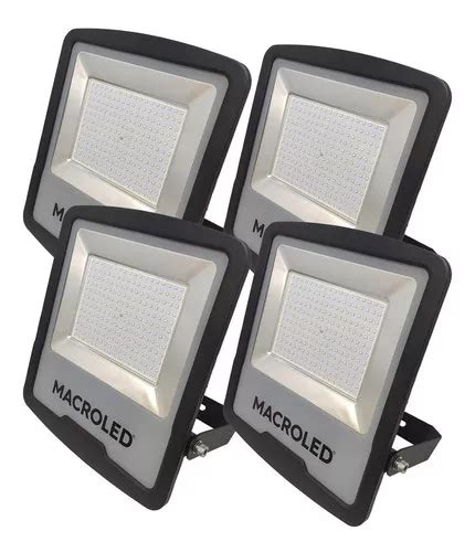 Reflector Led 200w Cancha Estadio Potencia Exterior Macroled FLSV2 200