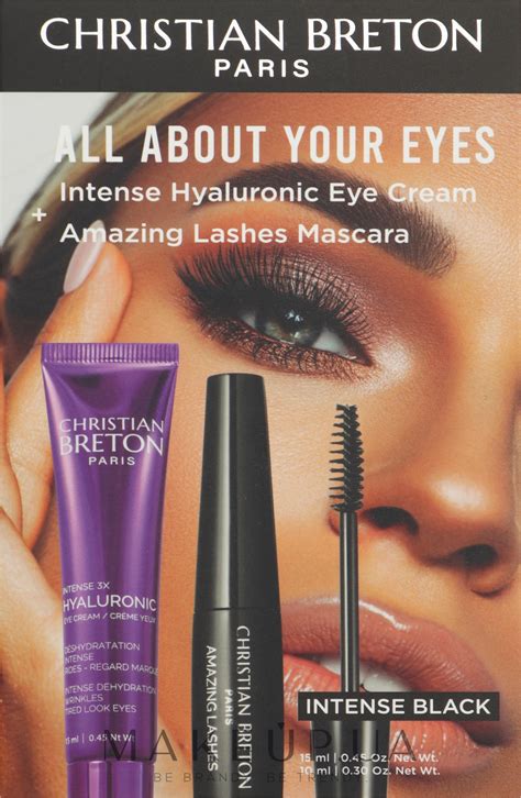 Christian Breton All About Your Eyes Set Mascara 10 Ml Eye Cr 15 Ml