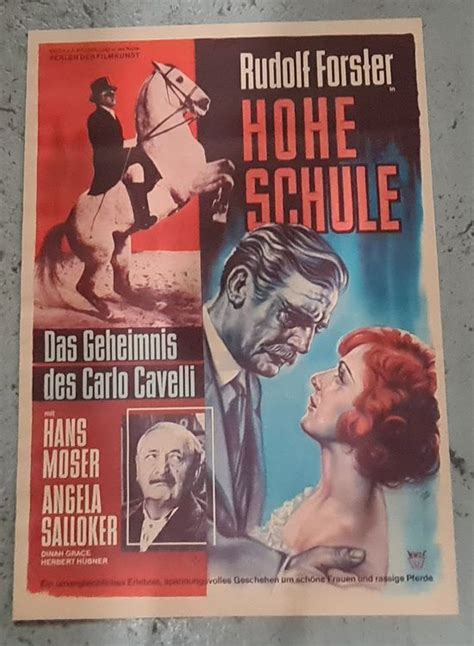 FILMPLAKAT VON RUDOLF FORSTER HOHE SCHULE Kaufen Auf Ricardo