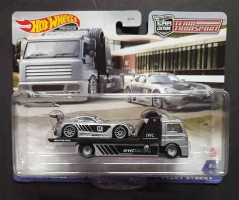 HOT WHEELS PREMIUM 2022 CAR CULTURE TEAM TRANSPORT 16 Mercedes AMG GT3