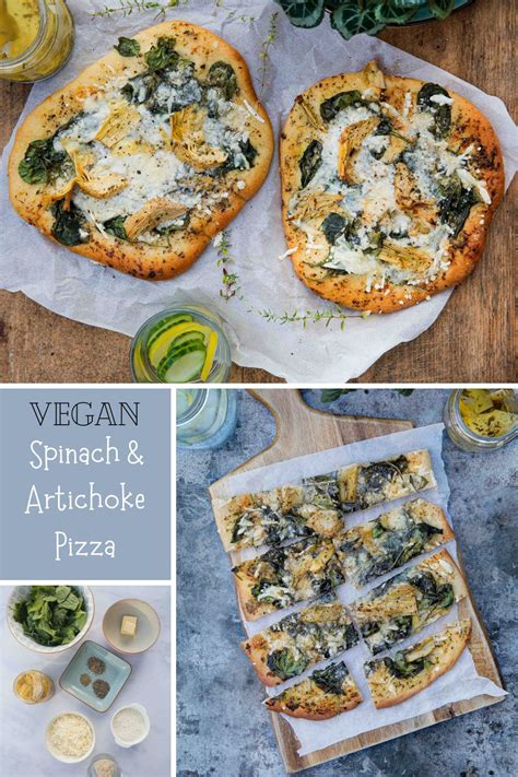 Spinach And Artichoke Pizza The Cook Him