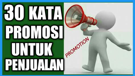 30 Kata Promosi Untuk Meningkatkan Penjualan Youtube