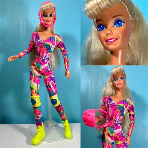 Vintage Hot Skatin Barbie 90s Etsy