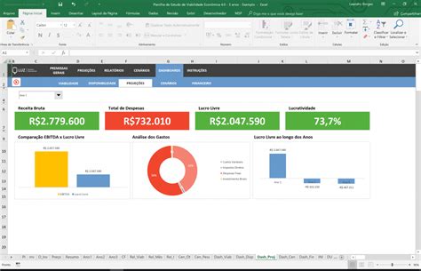 Planilha Estudo De Viabilidade Econômica Em Excel