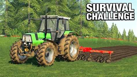 PREPARING NEW LAND FOR A CROP Survival Challenge No Mans Land FS19 Ep