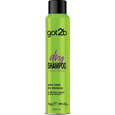 Schwarzkopf Got2b Fresh It Up Extra Fresh Dry Shampoo Clean Crisp