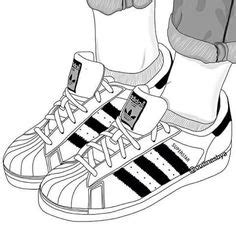 Adidas Shoes Sketch at PaintingValley.com | Explore collection of ...