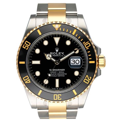 Rolex Submariner Date Black New Ln At Stdibs