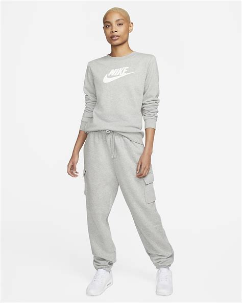 Nike Sportswear Club Fleece Womens Logo Crew Neck Sweatshirt