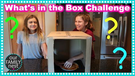 What S In The Box Challenge Youtube