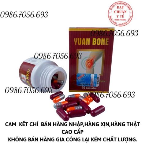 Yuan bone Malaysia 40 viên 01 hộp 0986 705 693 Dược Phẩm Bắc Nam