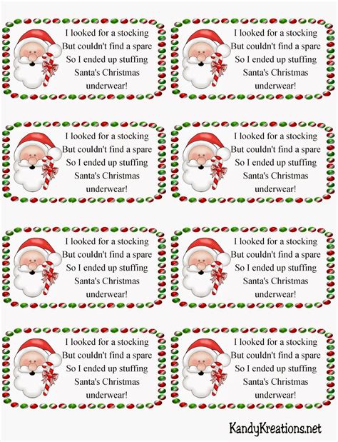 Secret Santa Printable Rules