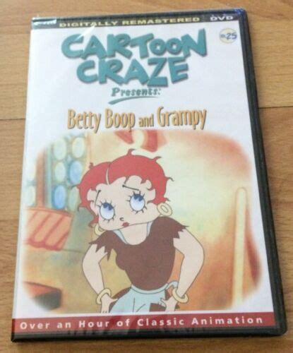 New Sealed 2004 Digiview Cartoon Craze Presents Betty Boop And Grampy