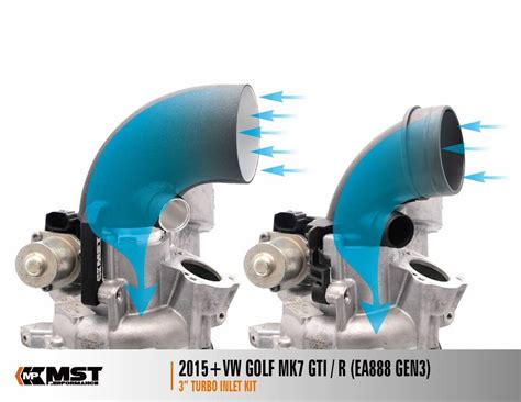 Mst Performance Siliconen Intake Slang Oversized Turbo Inlet Vag