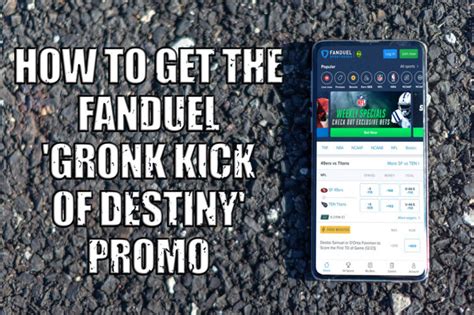 How To Get The Fanduel Gronk Kick Of Destiny Super Bowl Promo Mile