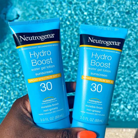 Neutrogena Hydro Boost Water Gel Lotion SPF 30-46-3-2