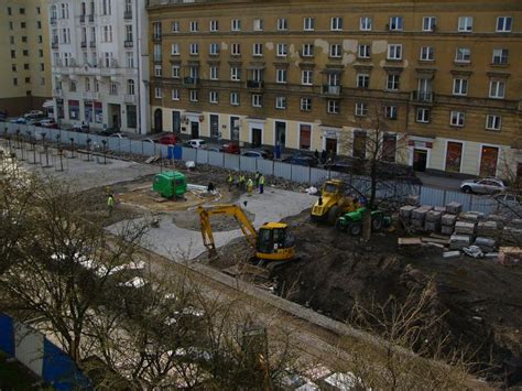 Remont ulicy Chłodnej w Warszawie Infor pl