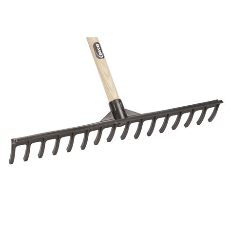 Complete Golf Bunker Rake With Wooden Handle Bms Products