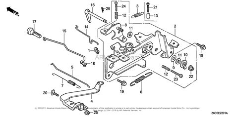 Honda Engines Gx U Vza Engine Jpn Vin Gcapk Parts Diagram