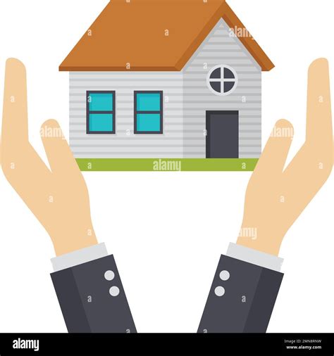 Landlord Insurance Concept Homeowner Coverage Vector Icon Design