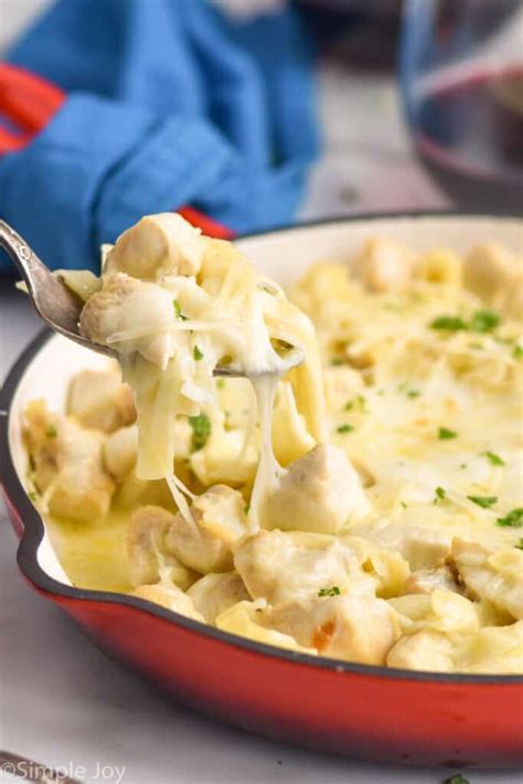 Alfredo Chicken Casserole Simple Joy