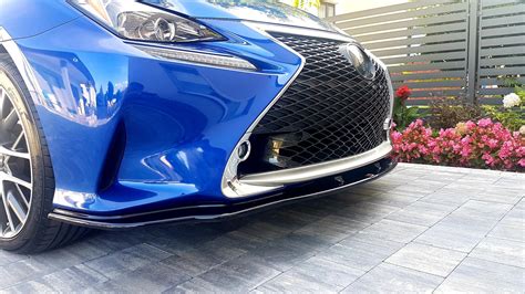 Front Splitter V 2 Lexus Rc Our Offer Lexus Rc Mk1 [2014 2018] Maxton Design