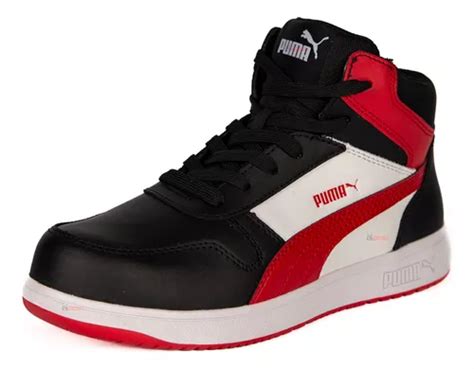 Tenis De Trabajo Puma Safety 054 Frontcourt Mid Dielectrico Envío gratis