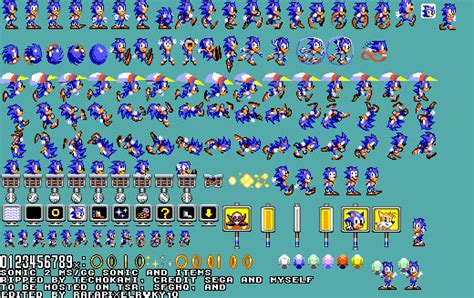 Sonic 2 Ms Gg Revamped Spritesheet By Rafapixelcreator On Deviantart