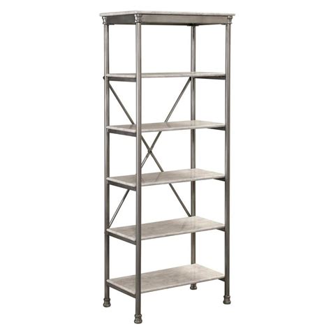 Home Styles 60 In H X 24 In W X 14 In D Steel Freestanding Shelving