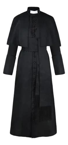 Qual O Feminino De Padre - Traje De Padre Feminino, Roupa De Pai, Sólida, Medieval, Lon ...