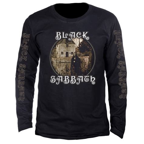 Camiseta Manga Longa Black Sabbath Debut Album First Album