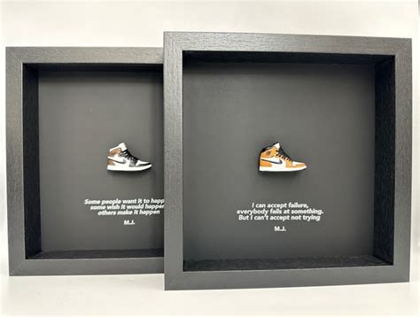 Framed D Sneaker Air Jordan Retro High Wood Catawiki