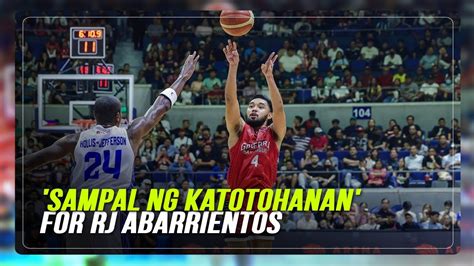 Heartbreak For Rj Abarrientos In First Pba Finals With Ginebra Abs