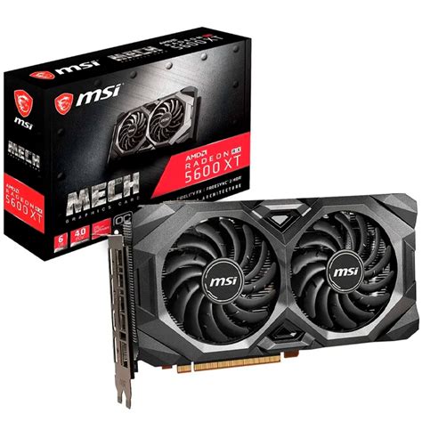 Placa De Video Msi Radeon Rx Xt Mech Oc Gb Gddr Gezatek