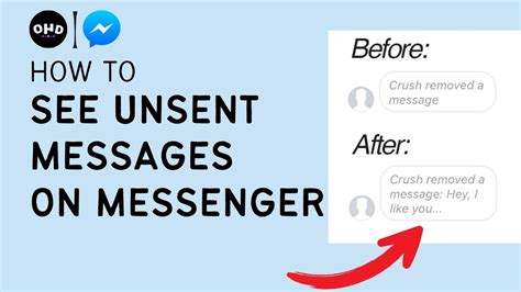 How To See Unsent Messages On Messenger Recover Deleted Messages